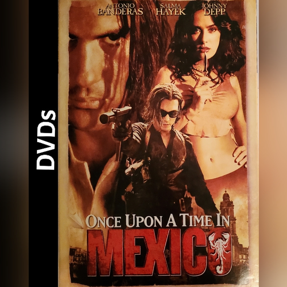 🌴 5/25 🌴 Once Upon a Time in Mexico - Antonio Banderas, Salma Hayek 2003